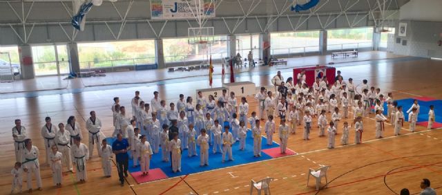 94 luchadores toman parte en la exhibición de Taekwondo de los Juegos - 1, Foto 1