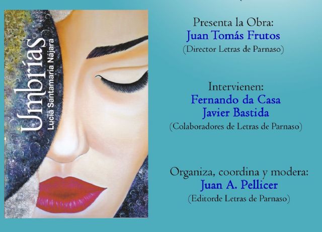 El Casino de Cartagena acoge este viernes la presentacion de Umbrias, de la soriana Lucia Santamaria Najara - 1, Foto 1