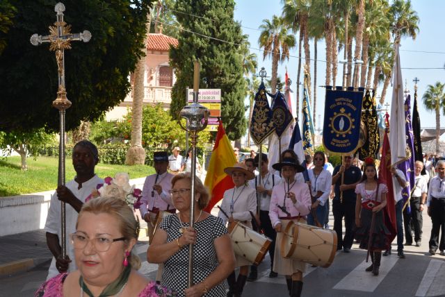 Los rocieros aguileños ponen fin al X Aniversario de la Hermandad con una multitudinaria misa de campaña - 1, Foto 1