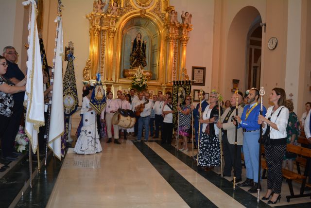 Los rocieros aguileños ponen fin al X Aniversario de la Hermandad con una multitudinaria misa de campaña - 4, Foto 4