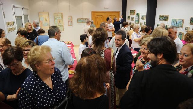 Los paisajes del artista Marco Gomariz llenan de alma las paredes del Ayuntamiento de Lorquí - 1, Foto 1