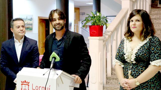 Los paisajes del artista Marco Gomariz llenan de alma las paredes del Ayuntamiento de Lorquí - 2, Foto 2