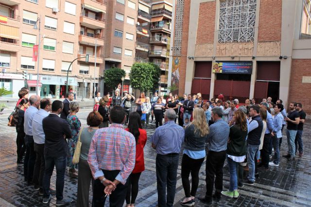Concentración en Alcantarilla para manifestar la repulsa contra la lacra social que supone la Violencia de Género - 5, Foto 5