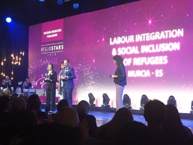 El protocolo de la Comunidad para la inserción de refugiados gana el premio Regiostars de la Comisión Europea - 1, Foto 1