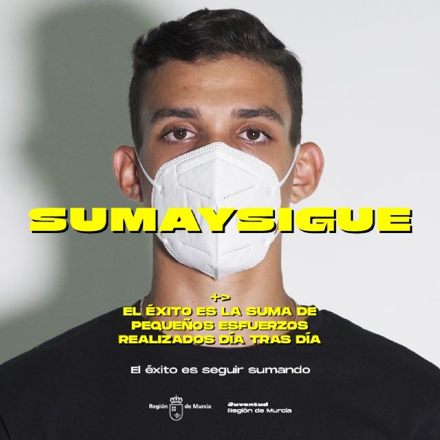 La campaña SUMA Y SIGUE, dirigida a los jóvenes, sobre los riesgos del COVID-19 y las medidas de prevención, llega a Molina de Segura el sábado 10 de octubre - 1, Foto 1