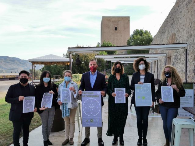 Lorca apuesta por la seguridad en las terrazas de hostelería con la instalación de Círculos de Confianza que delimiten el distanciamiento físico - 1, Foto 1