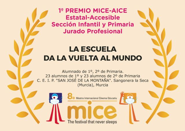 El CEIP San José de la Montaña de Sangonera la Seca, Murcia, gana el Premio MICE Accesible - 2, Foto 2
