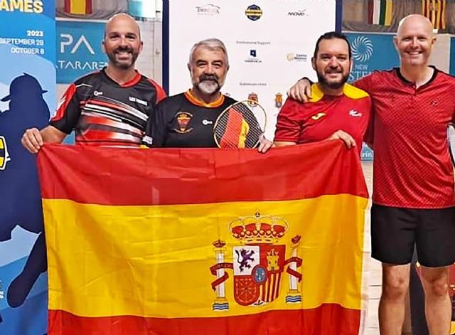 Lluvia de medallas para el Bádminton Las Torres en los Juegos Europeos de Policías y Bomberos - 2, Foto 2