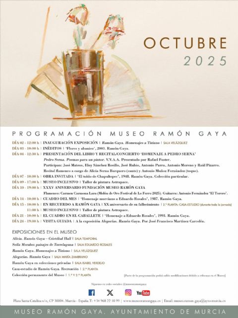 Carmen Carmona unirá el flamenco de Lo Ferro al arte del Museo Ramón Gaya de Murcia - 1, Foto 1