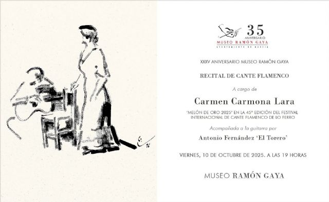 Carmen Carmona unirá el flamenco de Lo Ferro al arte del Museo Ramón Gaya de Murcia - 2, Foto 2