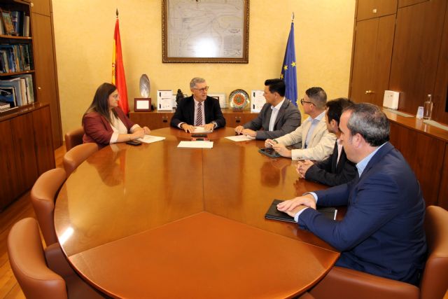 Mario Urrea mantiene una reunión con el alcalde de San Javier - 1, Foto 1