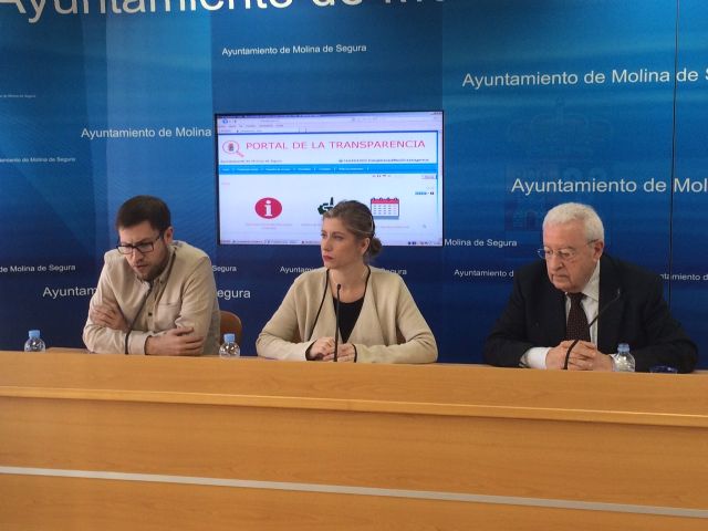 El Ayuntamiento de Molina de Segura presenta la Ordenanza y el nuevo Portal de la Transparencia en Internet - 1, Foto 1