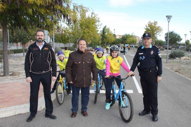 Escolares caravaqueños reciben Educación Vial en el Parque de Tráfico - 1, Foto 1