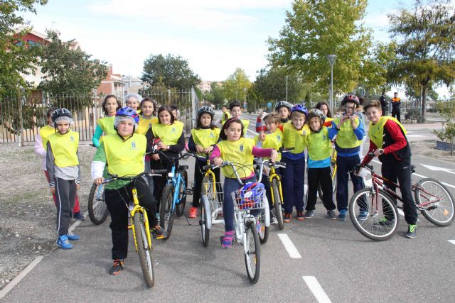 Escolares caravaqueños reciben Educación Vial en el Parque de Tráfico - 2, Foto 2