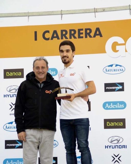 El deportista murciano Jaime Martínez, premiado en la carrera GO fit - 1, Foto 1