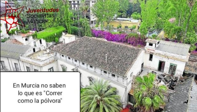 Juventudes Socialistas del Municipio de Murcia denuncia el abandono del patrimonio murciano con su campaña en redes El patrimonio se cuida - 4, Foto 4