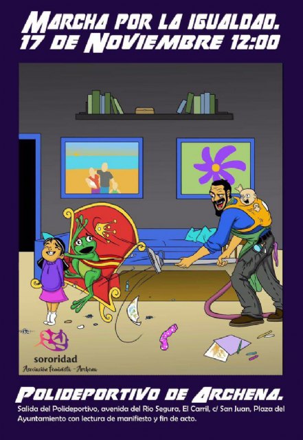 Ganar Archena se suma a la “marcha por la igualdad” convocada para el día 17 de Noviembre - 1, Foto 1