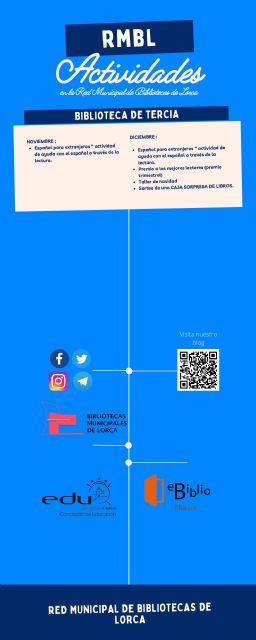 La Red Municipal de Bibliotecas de Lorca programa diferentes talleres y actividades para los meses de noviembre y diciembre en las instalaciones de las pedanías del municipio - 2, Foto 2