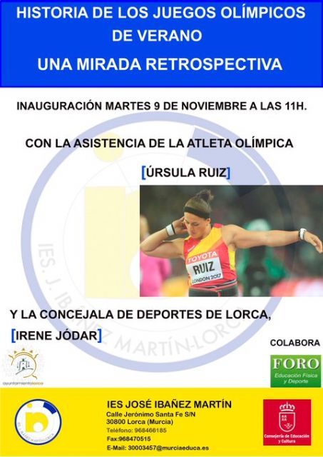 El IES Ibáñez Martín acoge la exposición Historia de los Juegos Olímpicos de Verano: Una Mirada Retrospectiva - 3, Foto 3