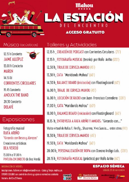 Delafé, Maren, Anouck y Jaime Allepuz protagonizan la programación musical de La Estación del Encuentro - 1, Foto 1