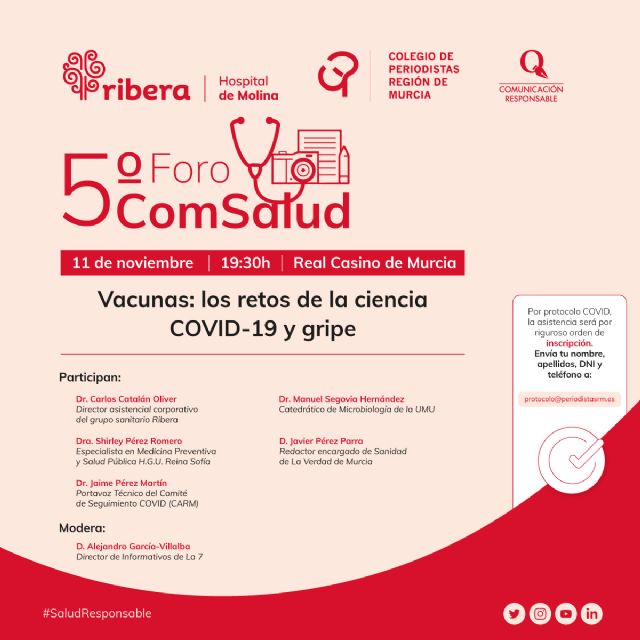 Expertos hablan en el Foro ComSalud sobre Vacunas, los retos de la ciencia, COVID-19 y gripe - 1, Foto 1