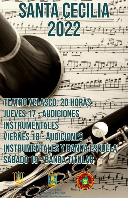 Conciertos en honor a santa Cecilia 2022 de la Agrupacin Musical de Alhama, Foto 2