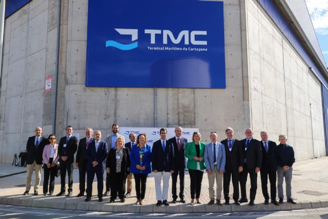 Inauguradas las nuevas instalaciones de la empresa TMC que incrementarán el almacenamiento de graneles sólido en el Puerto de Cartagena - 2, Foto 2