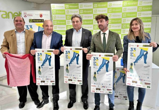 Presentada la XXXIII Media Maratón “Ciudad de Cieza” y XIII 11,3km. Solidarios - 1, Foto 1