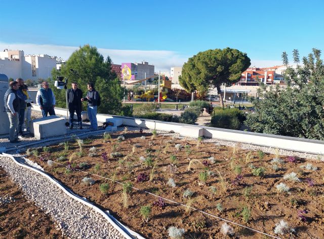 La Agencia de Desarrollo Local de Alcantarilla estrena cubierta vegetada con plantas autóctonas - 1, Foto 1