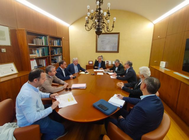 El presidente de la CHS y el alcalde de Mazarrón tienen un encuentro de trabajo, Foto 1