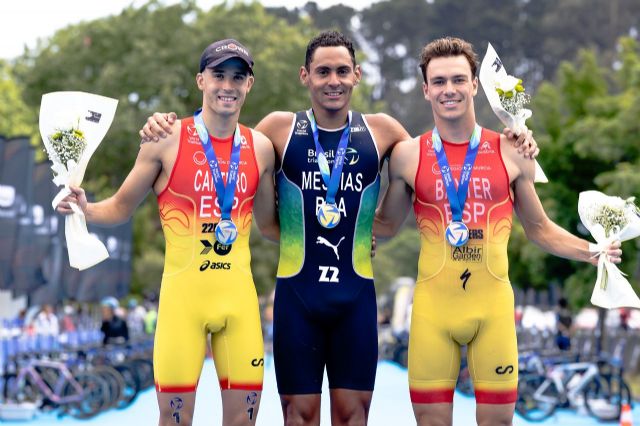 Lluvia de medallas para los deportistas murcianos en la Copa del Mundo de Triatlón de San Pedro de La Paz (Chile) - 1, Foto 1