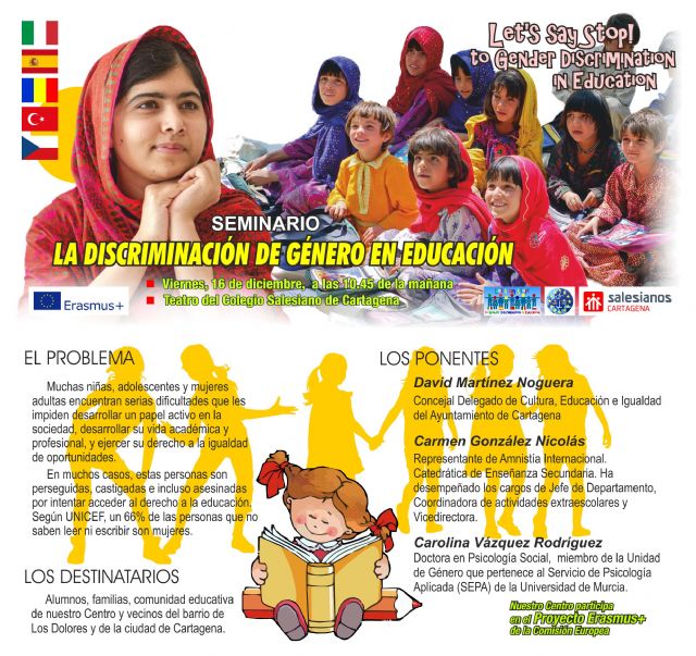 Salesianos Cartagena organiza el seminario ´La discriminación de género en educación´ - 1, Foto 1