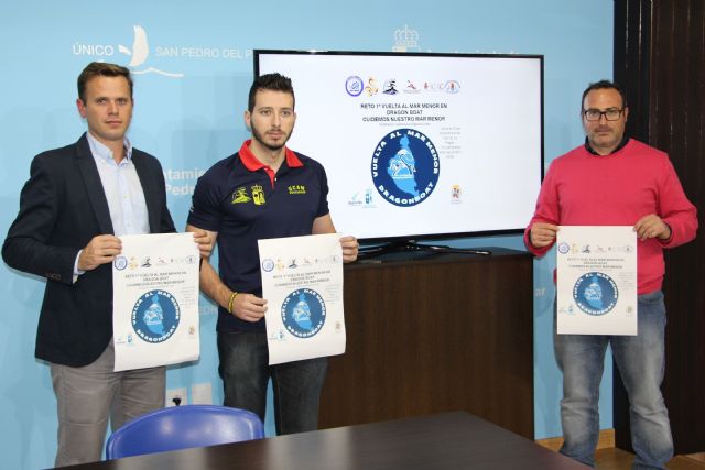 La AD Pinatarense dará la I Vuelta al Mar Menor en Dragonboat - 1, Foto 1