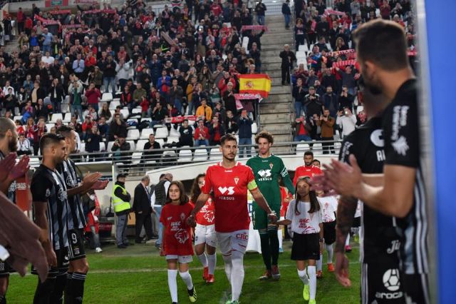 Los niños del Ceutí FC saltan al campo con los jugadores del Real Murcia gracias a La Espada - 2, Foto 2
