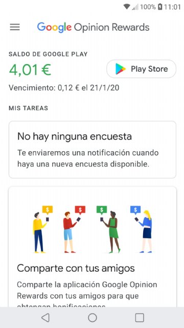 Google Opinion Rewards ahora te informa de cuándo vencen tus créditos - 2, Foto 2