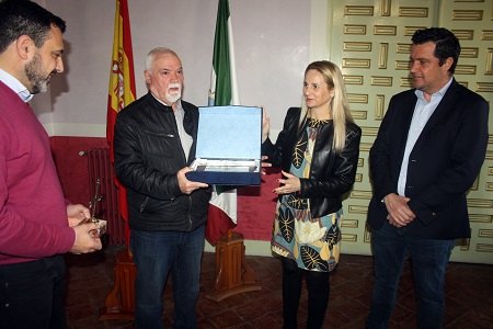 La alcaldesa recibe a Cristóbal Robles Jaén, el primer alcalde elegido democráticamente en Cehegín - 1, Foto 1