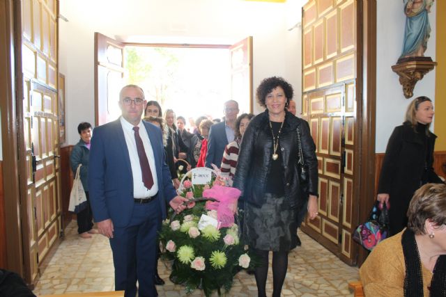 Los vecinos de El Esparragal-La Estación homenajean a su patrona con la ofrenda floral - 1, Foto 1
