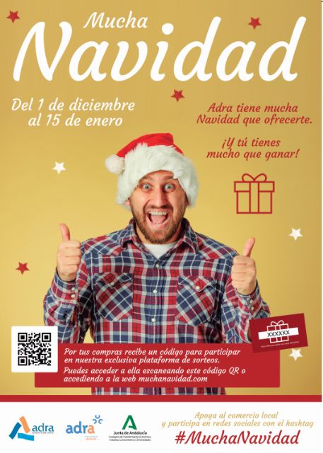 La campaña #MuchaNavidad anima a los abderitanos a ayudar al comercio local con sus compras navideñas - 1, Foto 1
