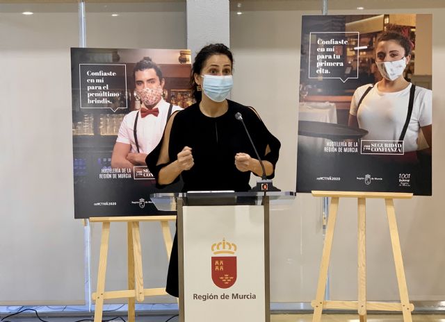 Turismo lanza una nueva campaña para generar confianza en el sector hostelero de la Región - 1, Foto 1
