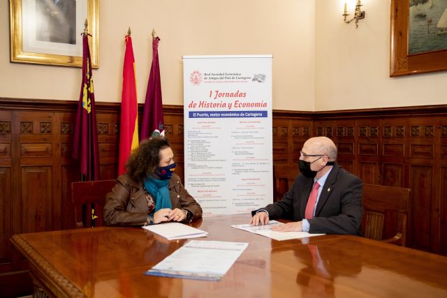 La Real Sociedad Económica de Amigos del País de Cartagena y la APC lanzan las jornadas de Historia y Economía, El Puerto, motor económico de Cartagena - 2, Foto 2