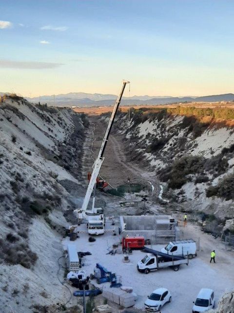 Obras de reparación del falso túnel de los Valientes en Molina de Segura - 2, Foto 2