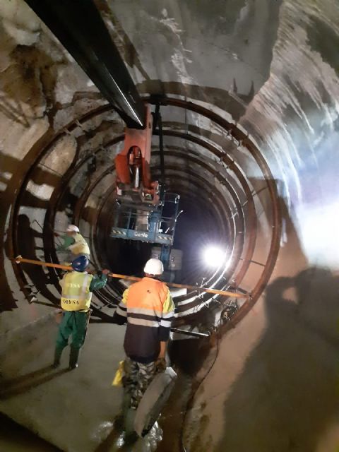 Obras de reparación del falso túnel de los Valientes en Molina de Segura - 3, Foto 3
