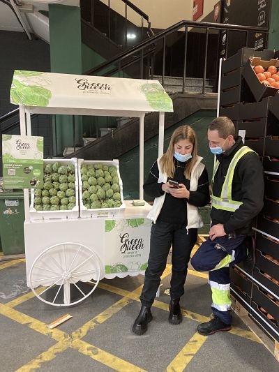 Green Queen F1 “enamora” en Mercamadrid y Mercabarna - 1, Foto 1