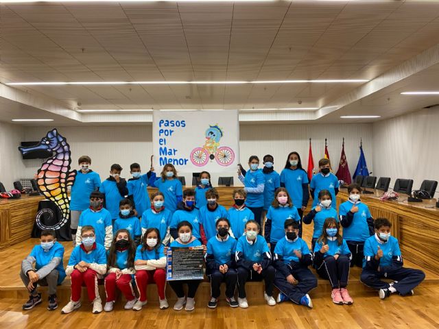 Pasos por el Mar Menor. Colegios de Torre Pacheco participan en esta iniciativa - 1, Foto 1