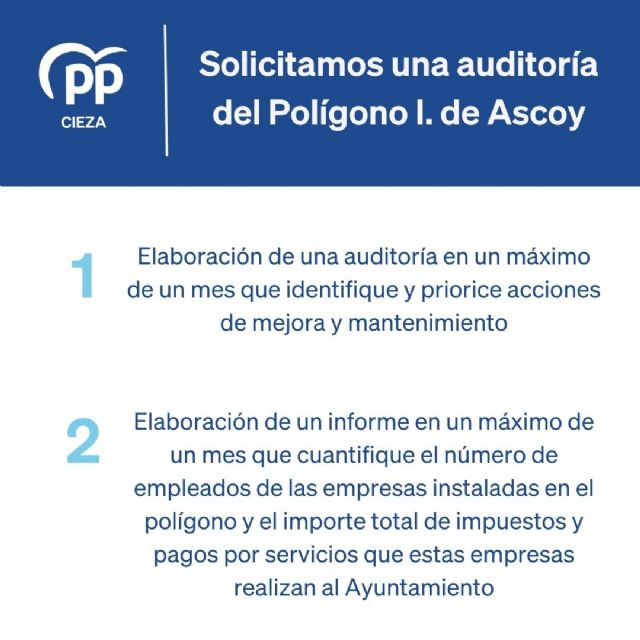 El PP pide una auditoría del Polígono Industrial de Ascoy para mejorar sus condiciones y asegurar su viabilidad - 1, Foto 1