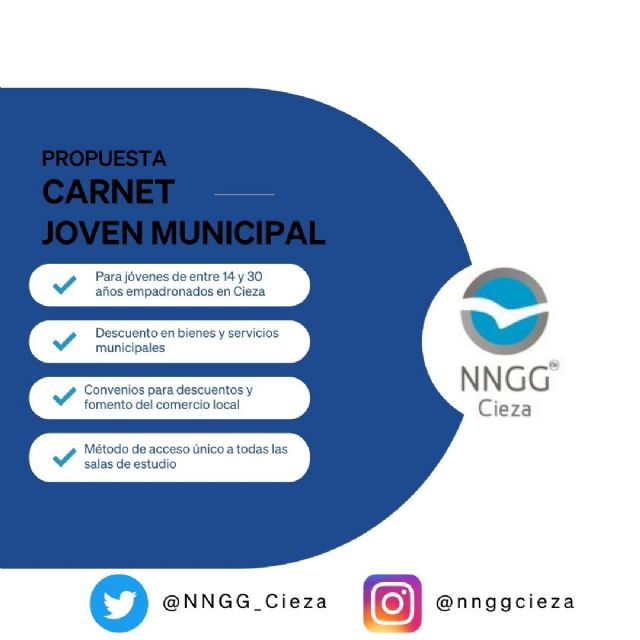 NNGG Cieza propone la creación de un carnet joven municipal - 1, Foto 1