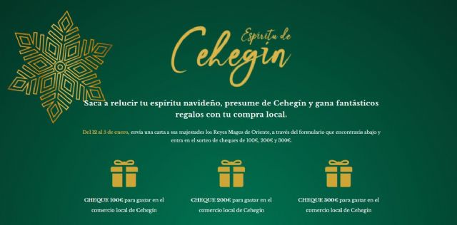 Una campaña anima a mostrar el espíritu navideño, presumir de Cehegín y ganar fantásticos premios comprando en el comercio local - 1, Foto 1