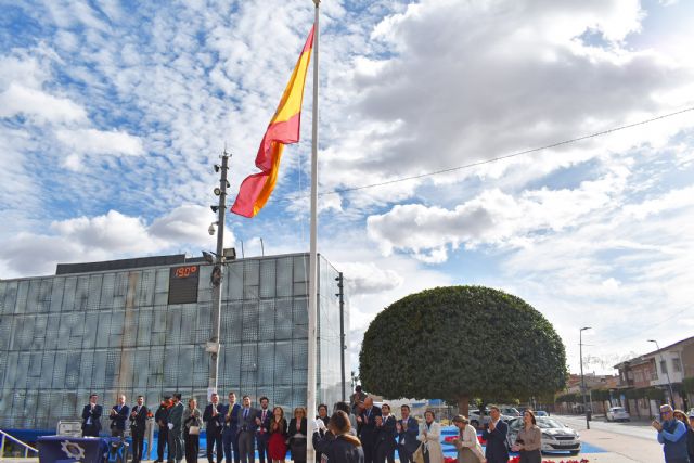 Las Torres de Cotillas estrena el acto de izado de la bandera de España el día de la patrona de la Policía Local - 1, Foto 1