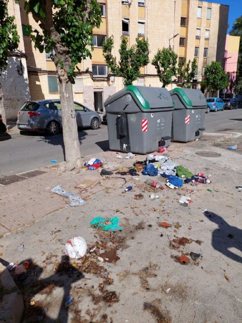 El PSOE advierte de la situación crítica del servicio de limpieza en Murcia - 3, Foto 3