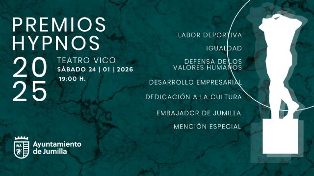 La Gala de los Premios Hypnos 2025 reconocerá la excelencia jumillana en siete categorías - 2, Foto 2